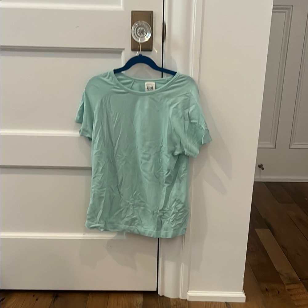 Athleta Kids Mint Green Short Sleeve Tee